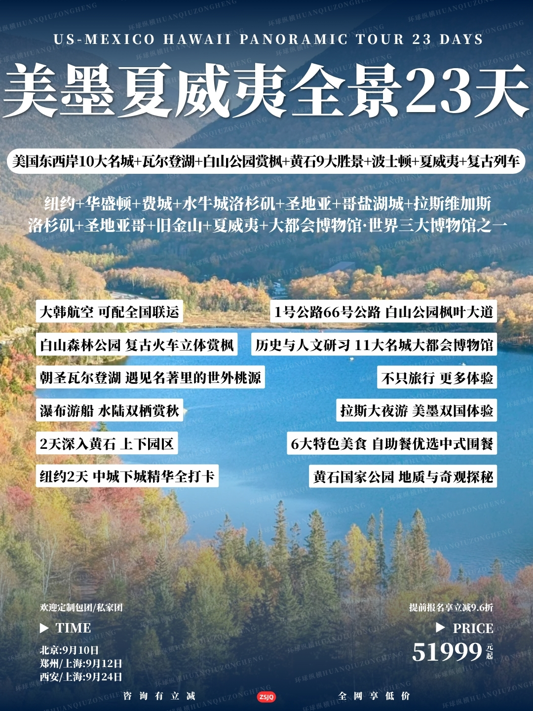 美墨夏威夷全景23天>